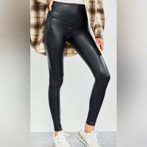 Wilfred Free Daria faux leather tights